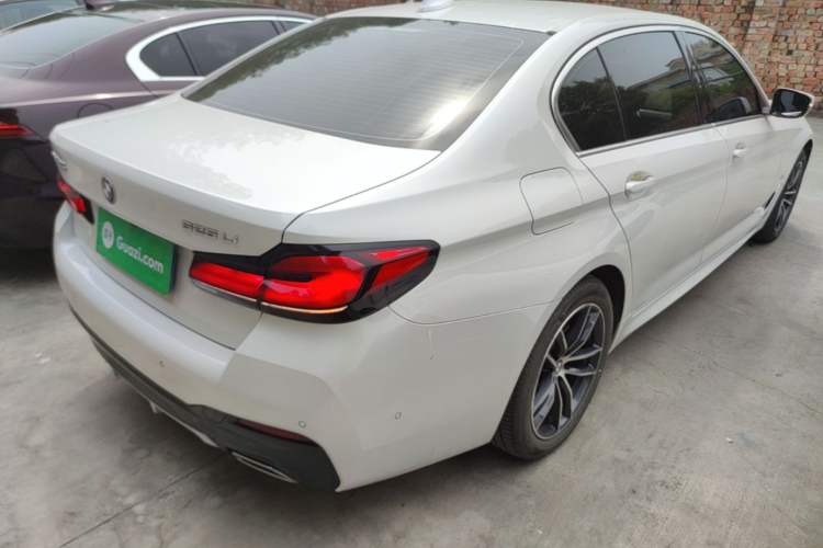 Used BMW 5 Series 2021 Facelifted 525Li M Sport Package Rear Right 45 Deg