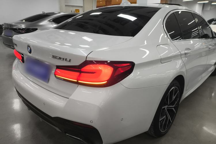 Used BMW 5 Series 2021 Restyled 530Li Luxury Edition M Sport Package Rear Right 45 Deg