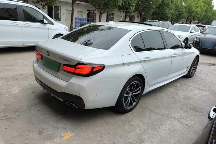 Used BMW 5 Series 2021 525Li M Sport Package Rear Right 45 Deg