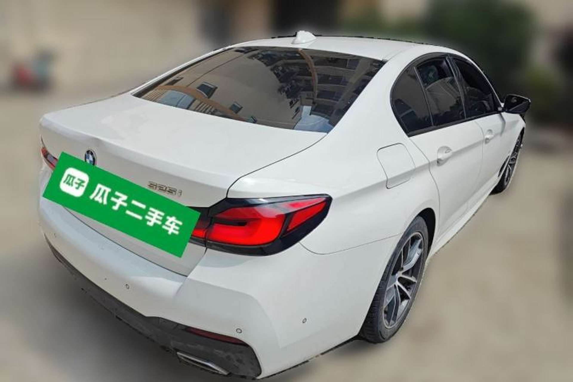 Used BMW 5 Series 2021 525i M Sport Package Rear Right 45 Deg