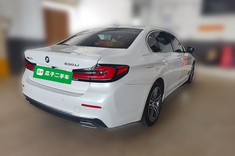 Used BMW 5 Series 2021 Restyled 530Li Leading Edition Luxury Package Rear Right 45 Deg