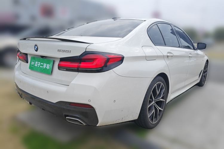 Used BMW 5 Series 2021 530i M Sport Package Rear Right 45 Deg