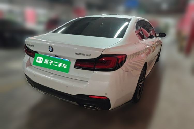 Used BMW 5 Series 2021 525Li M Sport Package Rear Right 45 Deg