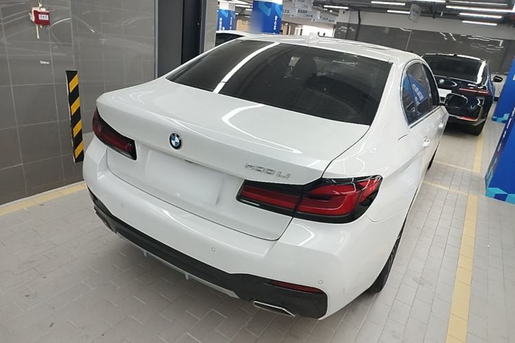Used BMW 5 Series 2021 530Li Leading Model M Sport Package Rear Right 45 Deg