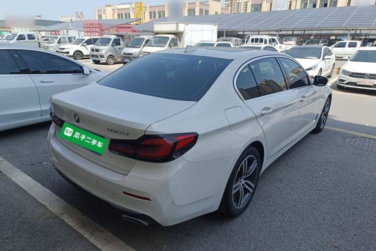 Used BMW 5 Series 2021 Restyled 530Li Leading Edition Luxury Package Rear Right 45 Deg