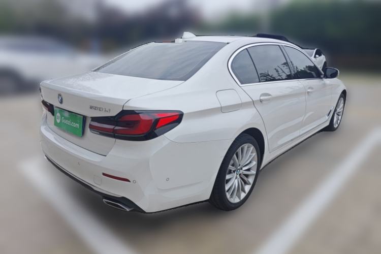 Used BMW 5 Series 2021 530Li Luxury Edition Premium Package Rear Right 45 Deg