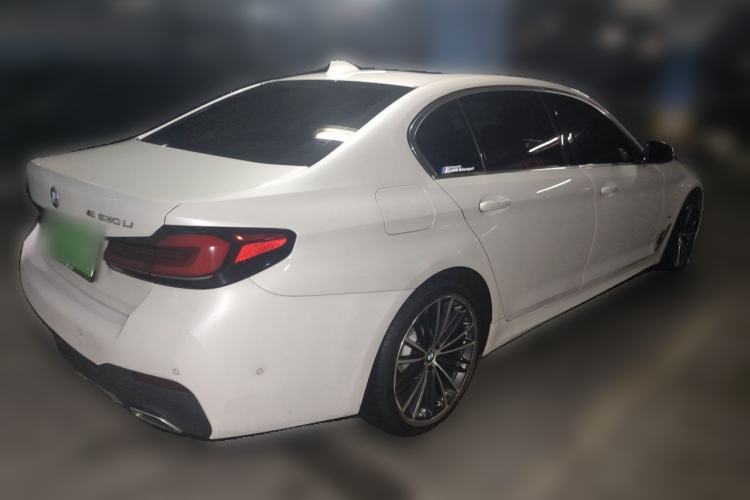 Used BMW 5 Series 2021 530Li Leading Model M Sport Package Rear Right 45 Deg
