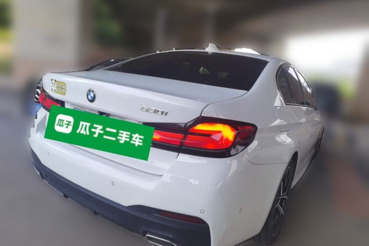 Used BMW 5 Series 2021 530i M Sport Package Rear Right 45 Deg