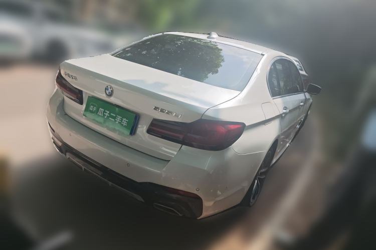 Used BMW 5 Series 2021 Facelifted 525Li M Sport Package Rear Right 45 Deg
