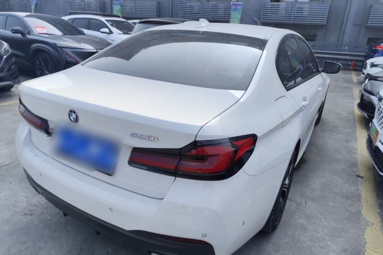 Used BMW 5 Series 2021 530i M Sport Package Rear Right 45 Deg
