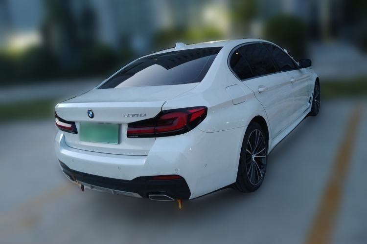 Used BMW 5 Series 2021 530Li Leading Model M Sport Package Rear Right 45 Deg