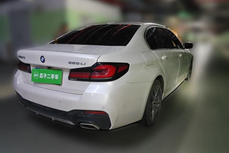 Used BMW 5 Series 2021 Facelifted 525Li M Sport Package Rear Right 45 Deg
