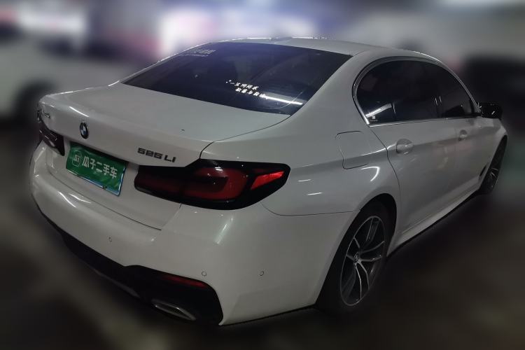 Used BMW 5 Series 2021 525Li M Sport Package Rear Right 45 Deg