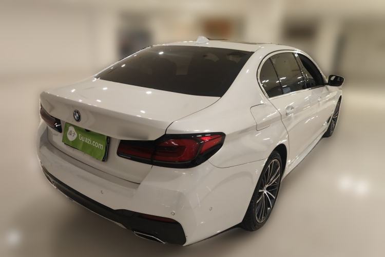 Used BMW 5 Series 2021 530Li Leading Model M Sport Package Rear Right 45 Deg