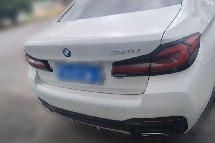 Used BMW 5 Series 2021 530Li Luxury Edition M Sport Package Rear