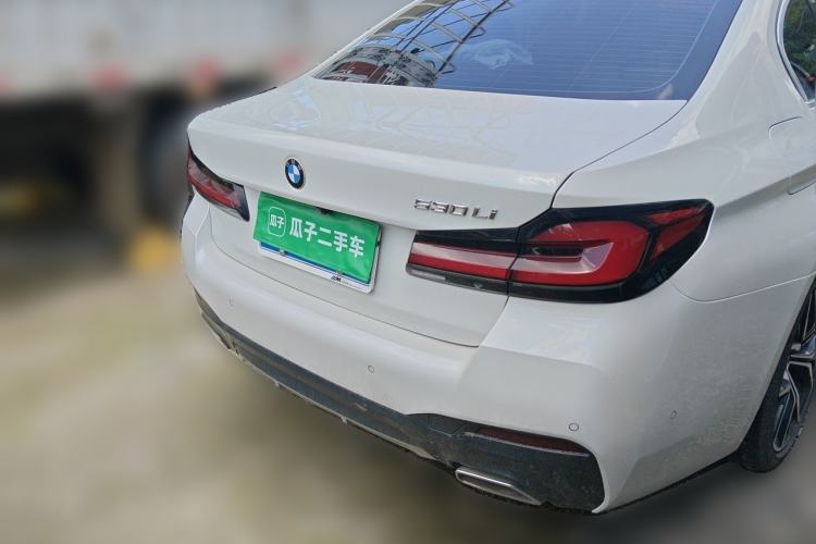 Used BMW 5 Series 2021 Restyled 530Li Luxury Edition M Sport Package Rear