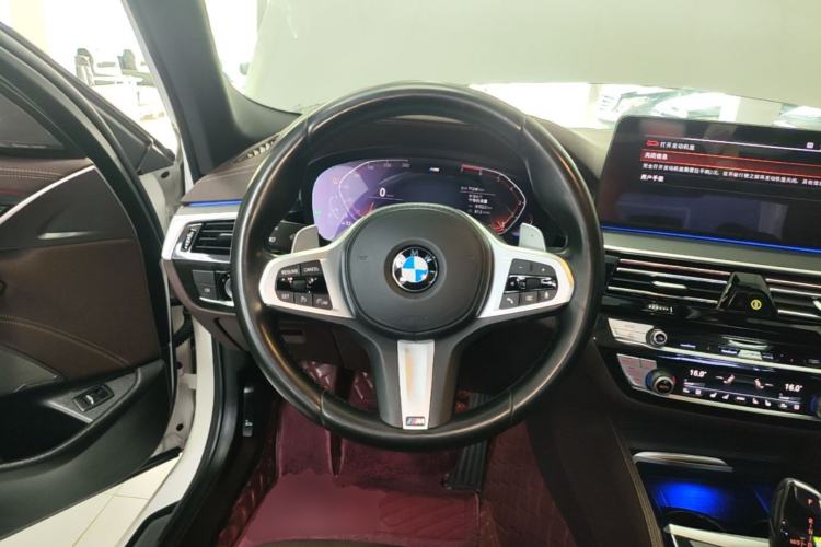 Used BMW 5 Series 2021 530Li Luxury Edition M Sport Package Steering Wheel