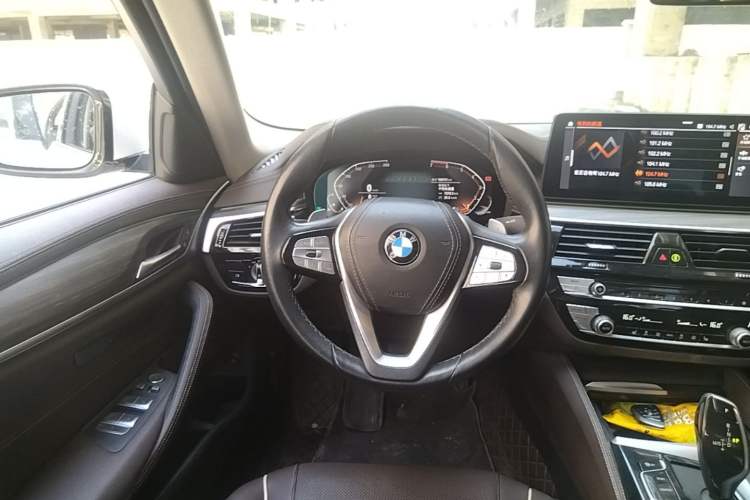 Used BMW 5 Series 2021 530Li Leading Luxury Package Steering Wheel