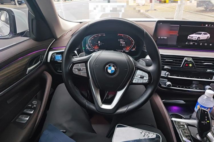 Used BMW 5 Series 2021 Updated 530Li xDrive Luxury Package Steering Wheel
