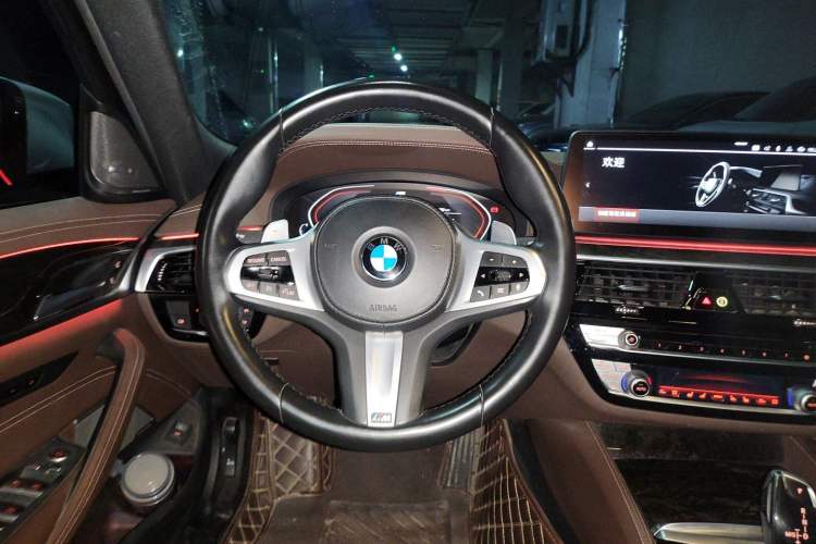 Used BMW 5 Series 2021 Restyled 530Li Luxury Edition M Sport Package Steering Wheel