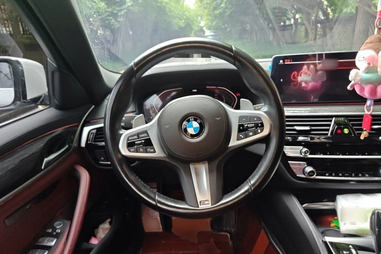 Used BMW 5 Series 2021 530Li xDrive Luxury Package Steering Wheel