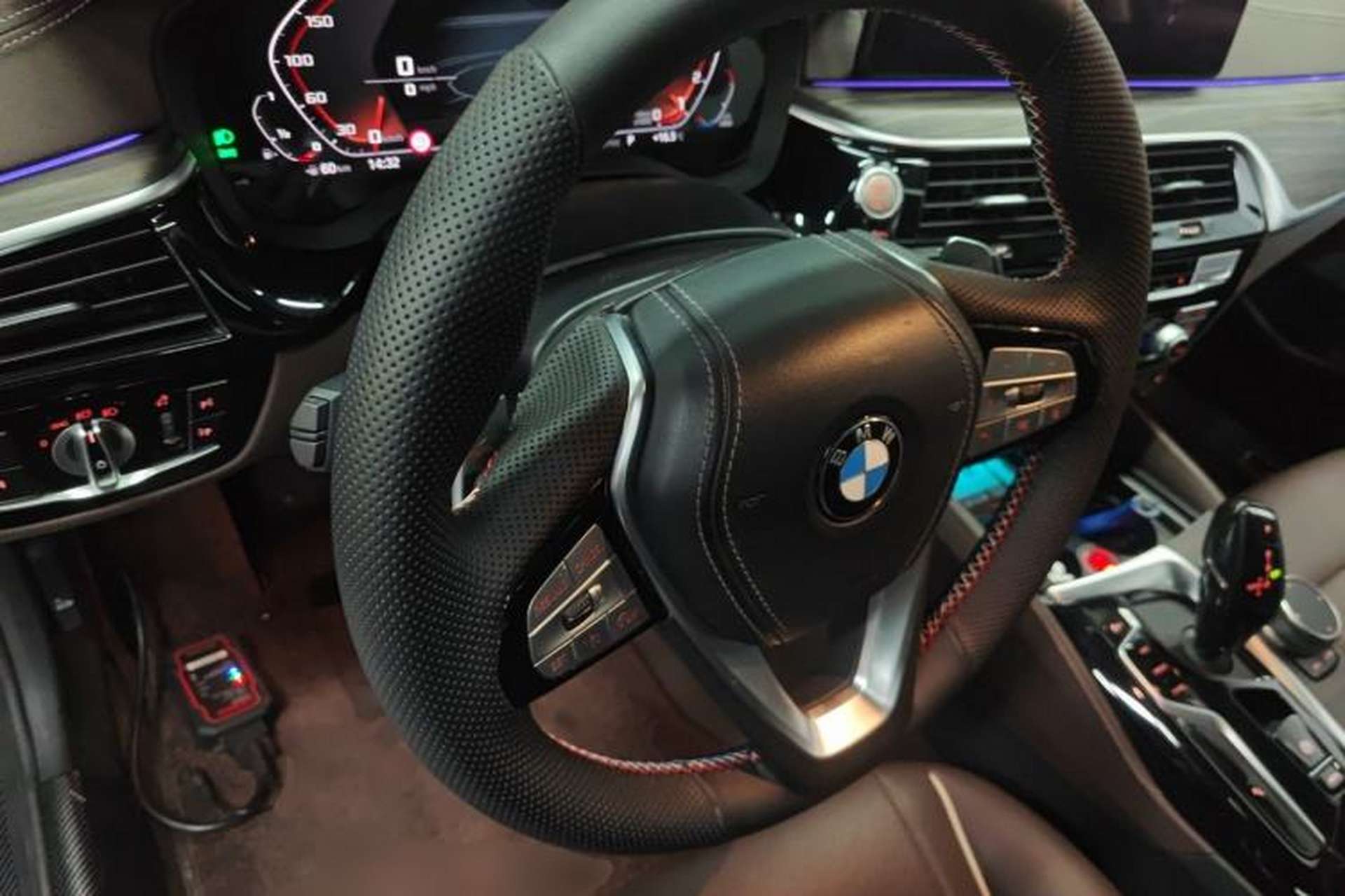 Used BMW 5 Series 2021 530Li Leading Luxury Package Steering Wheel