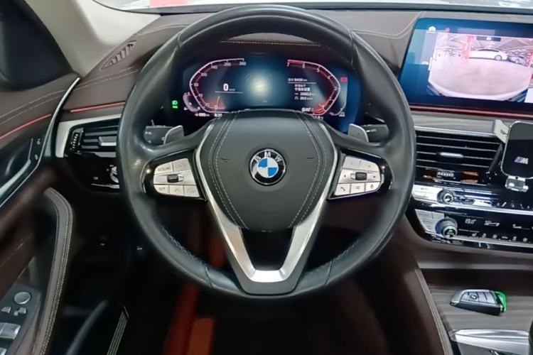 Used BMW 5 Series 2021 530Li xDrive Luxury Package Steering Wheel