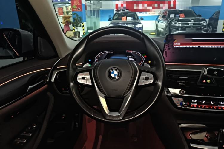 Used BMW 5 Series 2021 530Li Luxury Edition Premium Package Steering Wheel