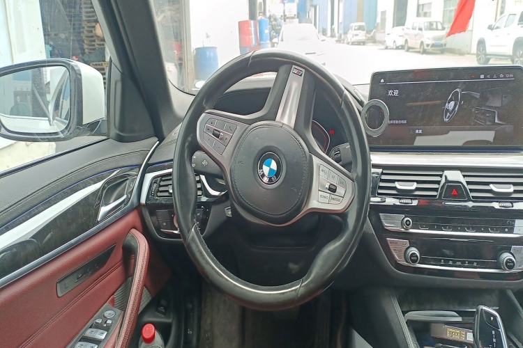 Used BMW 5 Series 2021 530Li Leading Luxury Package Steering Wheel