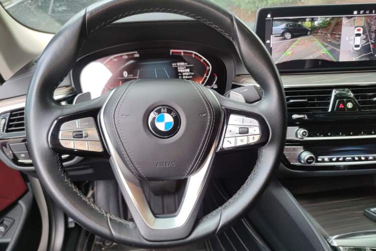 Used BMW 5 Series 2021 530Li Luxury Edition Premium Package Steering Wheel
