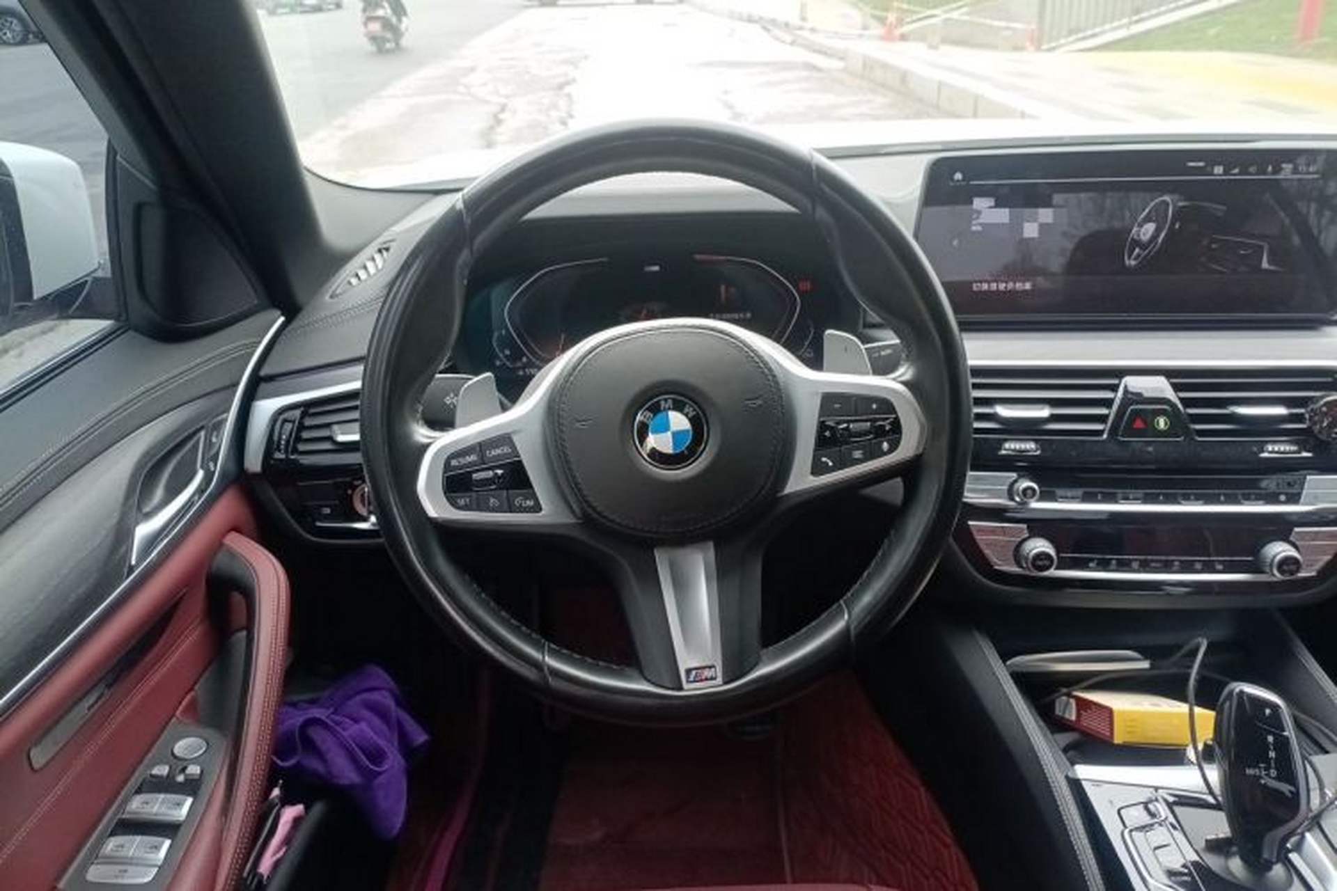Used BMW 5 Series 2021 530Li Leading Model M Sport Package Steering Wheel