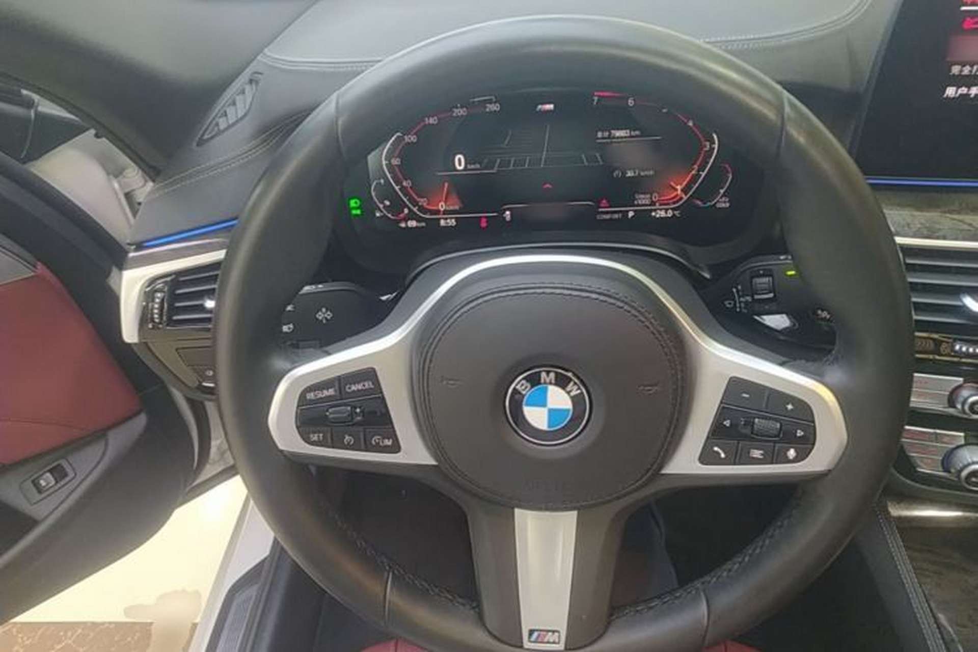 Used BMW 5 Series 2021 525Li M Sport Package Steering Wheel