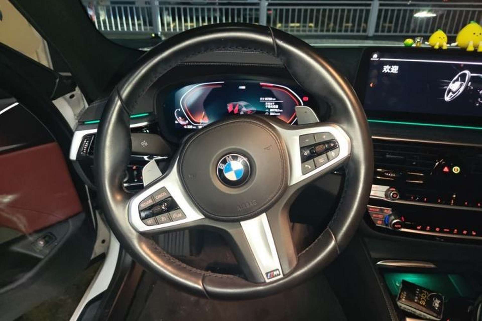 Used BMW 5 Series 2021 530Li Leading Model M Sport Package Steering Wheel