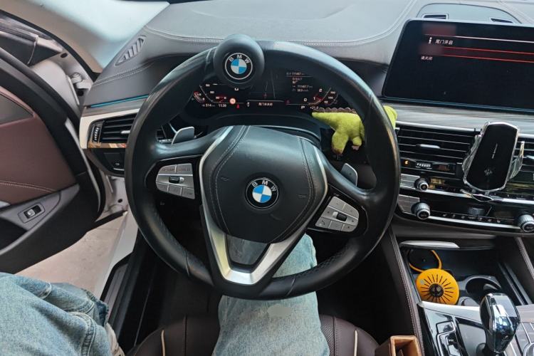 Used BMW 5 Series 2021 530Li xDrive Luxury Package Steering Wheel