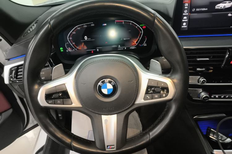 Used BMW 5 Series 2021 Restyled 530Li Luxury Edition M Sport Package Steering Wheel