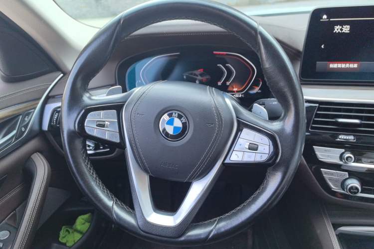 Used BMW 5 Series 2021 530Li Leading Luxury Package Steering Wheel