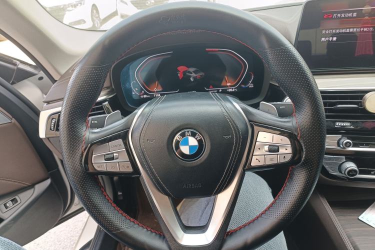Used BMW 5 Series 2021 Restyled 530Li Leading Edition Luxury Package Steering Wheel