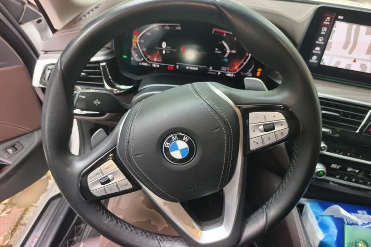 Used BMW 5 Series 2021 530Li Leading Luxury Package Steering Wheel