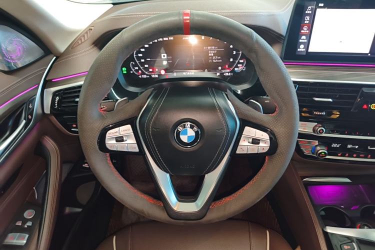 Used BMW 5 Series 2021 530Li Leading Luxury Package Steering Wheel