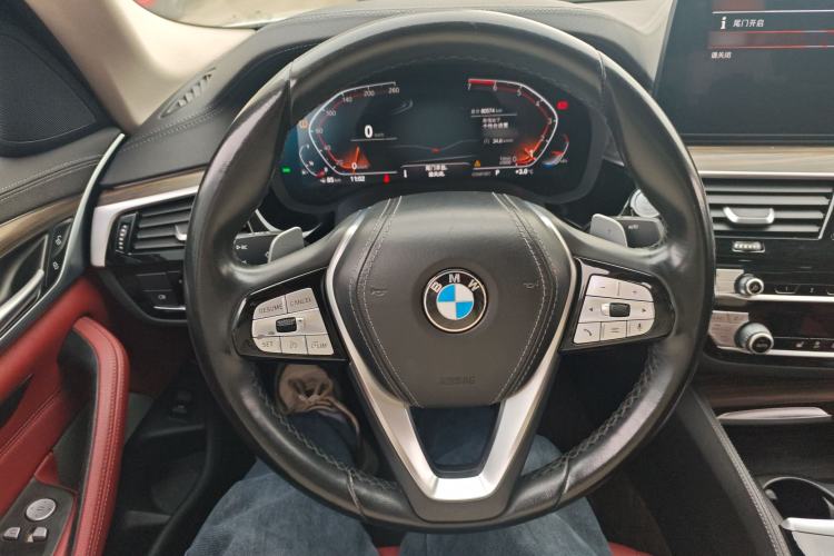 Used BMW 5 Series 2021 530Li Leading Luxury Package Steering Wheel