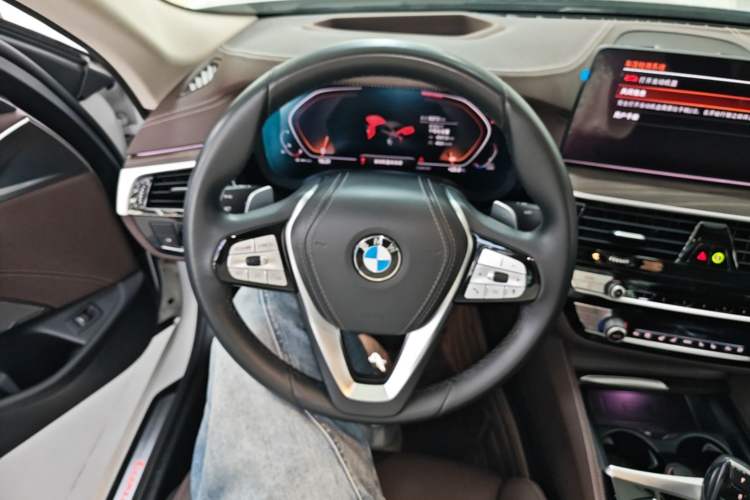 Used BMW 5 Series 2021 530Li Luxury Edition Premium Package Steering Wheel