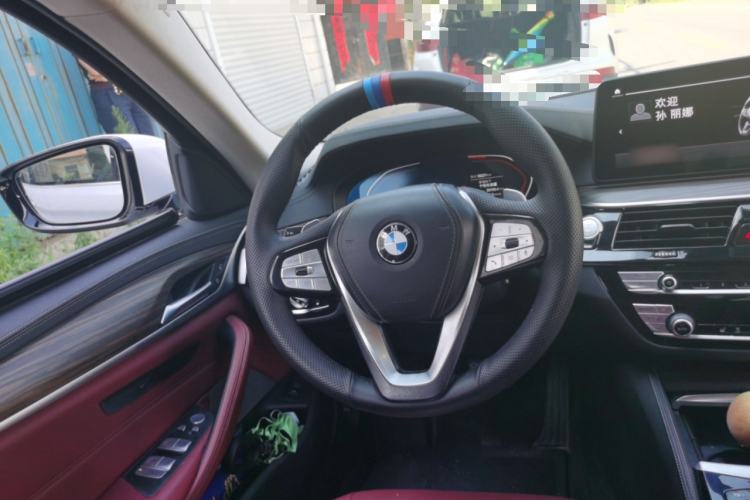 Used BMW 5 Series 2021 530Li xDrive Luxury Package Steering Wheel