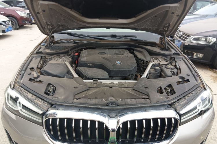 Used BMW 5 Series 2021 530Li xDrive Luxury Package Engine Bay