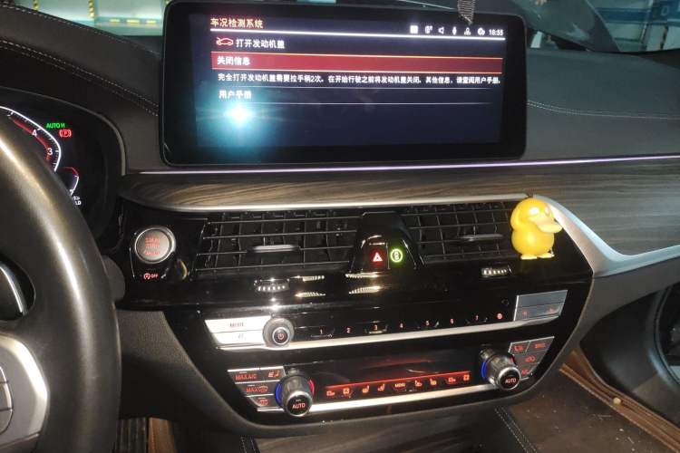 Used BMW 5 Series 2022 Revised Version 3 530Li Luxury Edition M Sport Package Audio And AC Panel