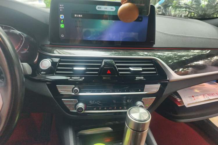 Used BMW 5 Series 2022 Restyled 525Li M Sport Package Audio And AC Panel