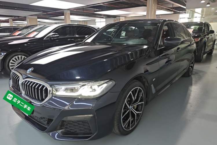 Used BMW 5 Series 2022 Second Facelift 530Li Luxury Version M Sport Package Guazi used car, China used car export, Used car for sale, Used cars, Cheapest cars for sale