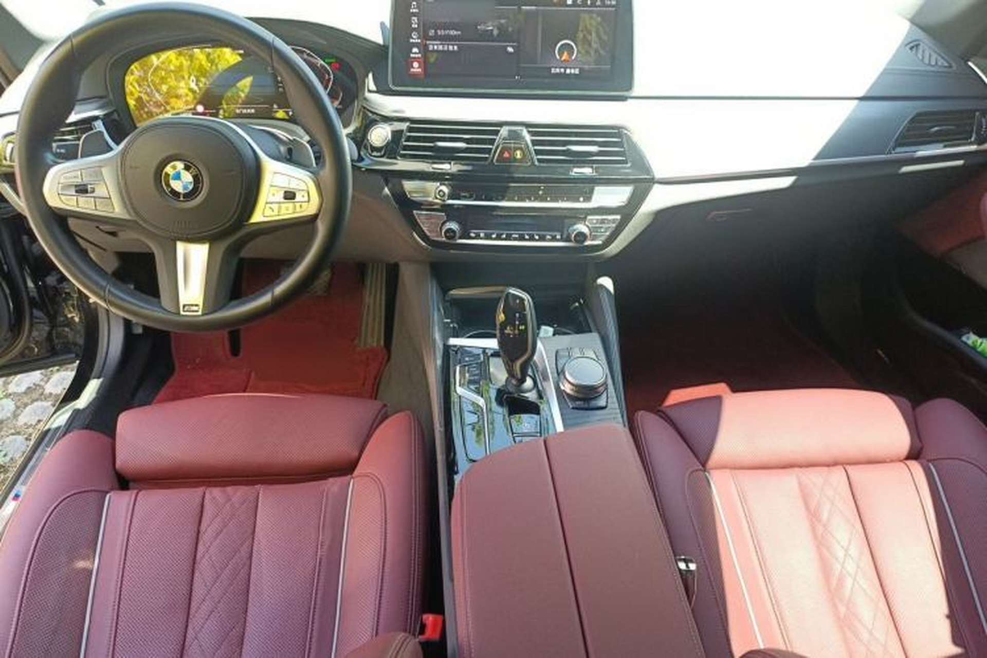Used BMW 5 Series 2022 Revised Version 3 530Li Luxury Edition M Sport Package Center Console