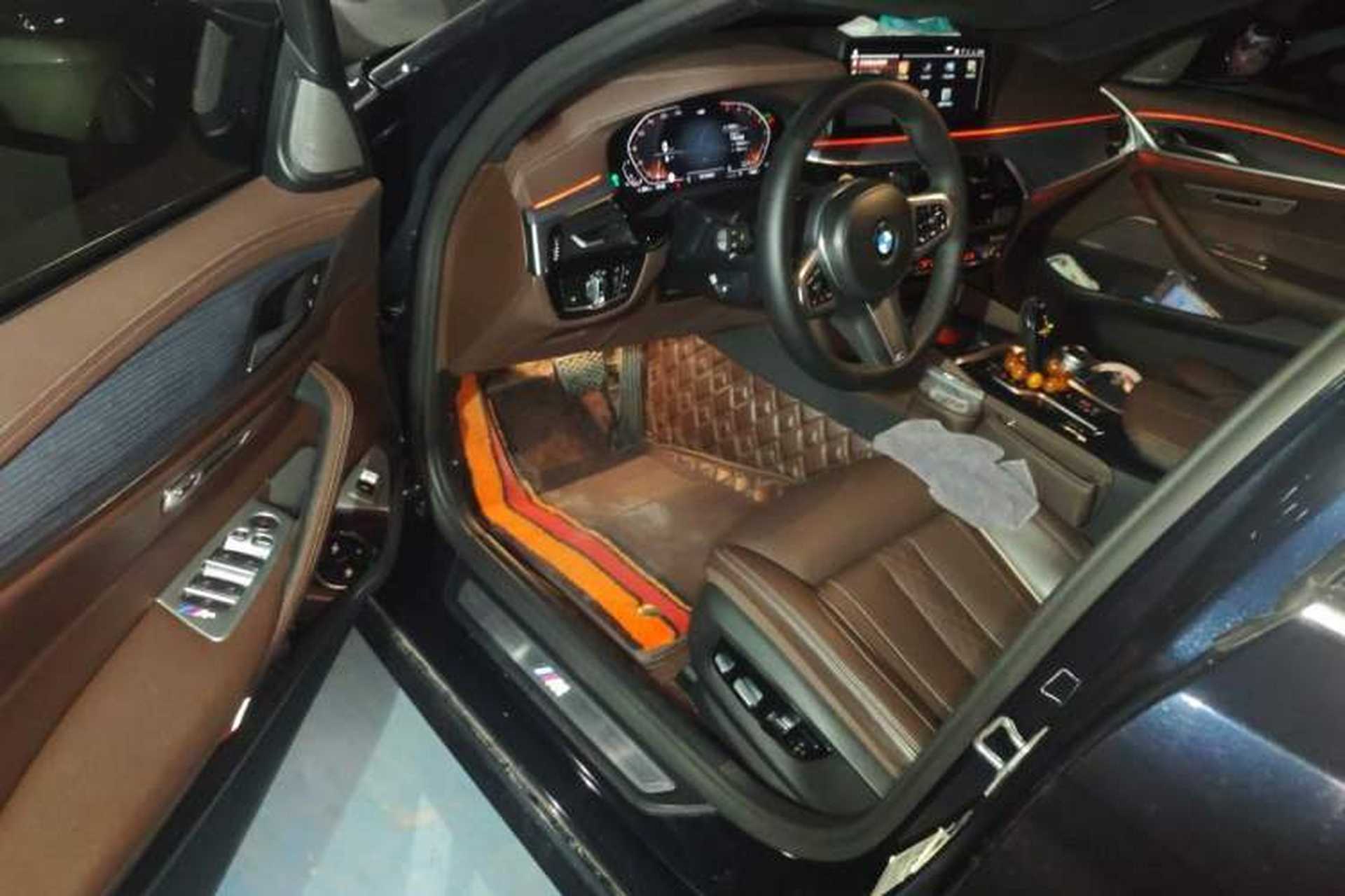 Used BMW 5 Series 2022 Second Facelift 530Li Luxury Version M Sport Package Driver Seat