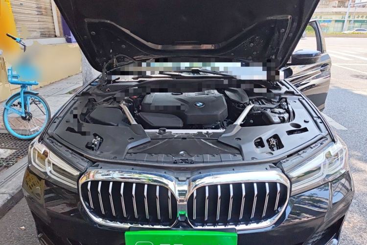 Used BMW 5 Series 2022 Restyled 525Li M Sport Package Engine Bay