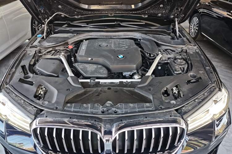Used BMW 5 Series 2022 Second Facelift 525Li M Sport Package Engine Bay